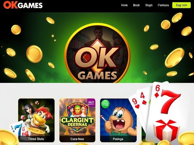 Welcome to OkGames.com, the premier destination for high-quality online gambling. Explore slots, poker, sports betting, and live dealer games on a secure, mobile-friendly platform. Start playing today with exclusive welcome bonuses and promotions.