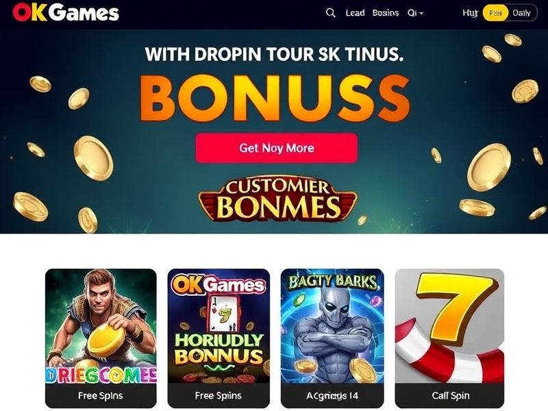 Welcome to OkGames.com, the premier destination for high-quality online gambling. Explore slots, poker, sports betting, and live dealer games on a secure, mobile-friendly platform. Start playing today with exclusive welcome bonuses and promotions.
